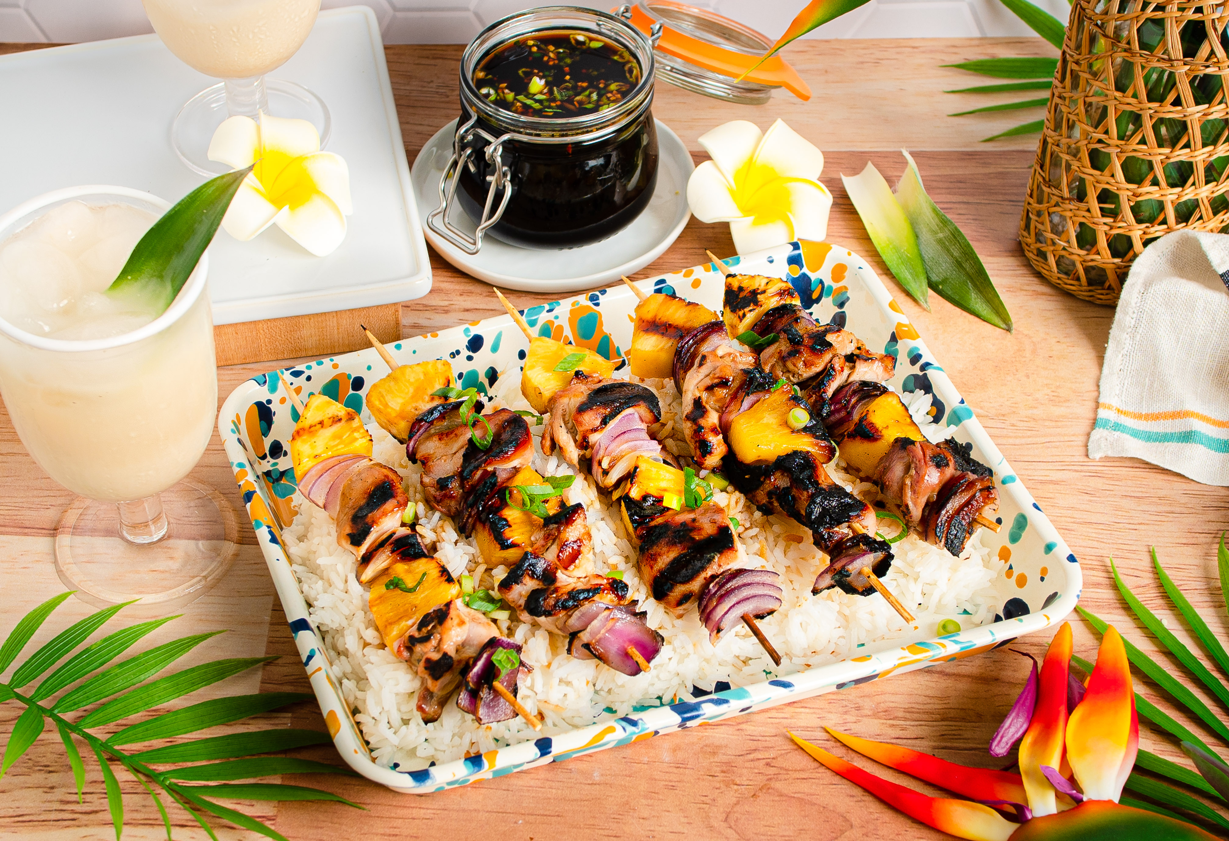 Bart's Chicken Kebabs with Guy Kawasaki's Famous Teriyaki